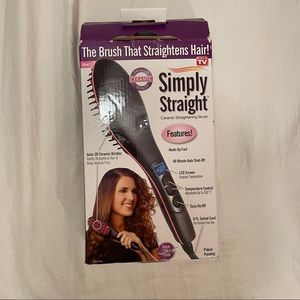 Simply straight dry brush